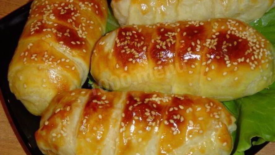 Рецепт слоек с ветчиного и сырома иза слоеного тест