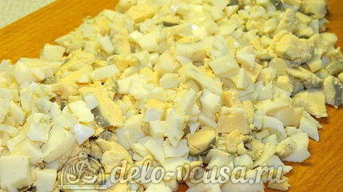 слойки с яйцом и рисом