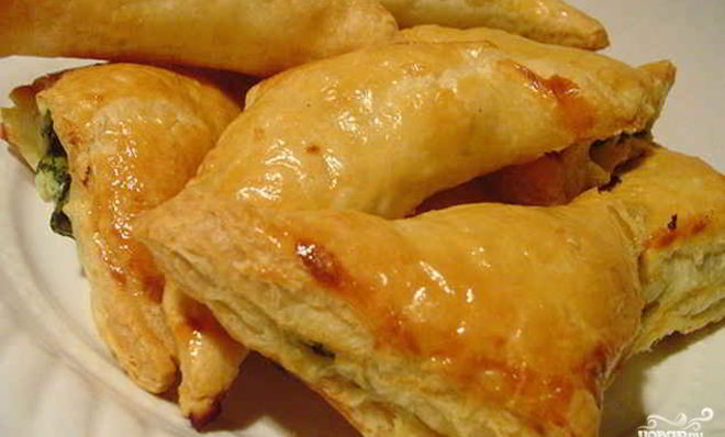 Слойки в микроволновке