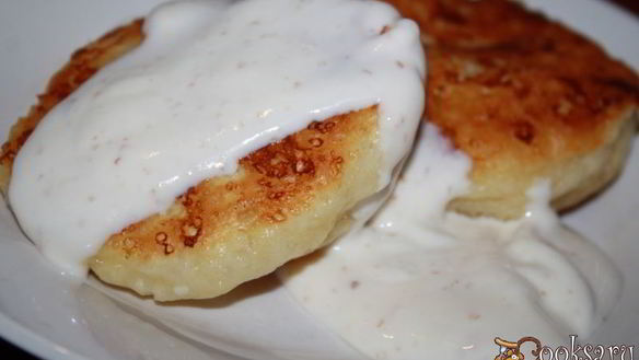 Рецепт Нежных сырников без яиц