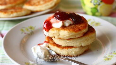 пышные сырники без манки