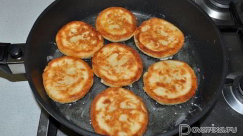 сырники из творога с бананом