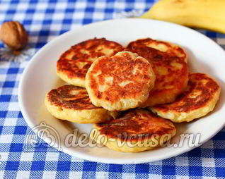 Сырники с бананом