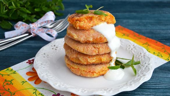 Рецепт Сырников с морковью и творогом