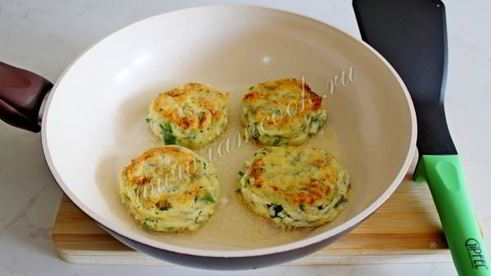 сырники с зеленью