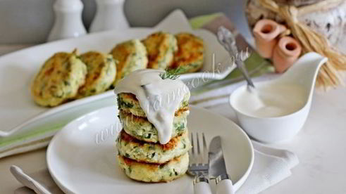 сырники с зеленью