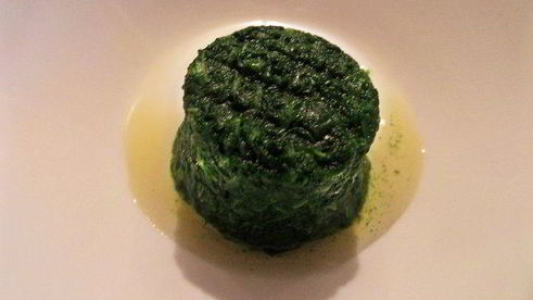 сырники со шпинатом и кунжутом