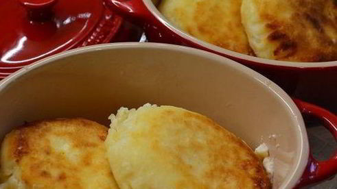 сырники, запеченные в сметане