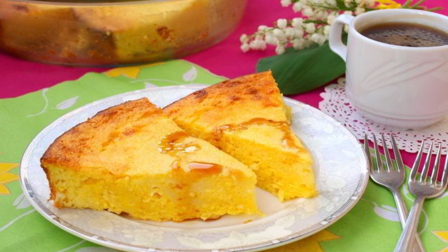 Рецепт творожника в духовке