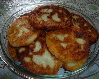 Творожники с картофелем