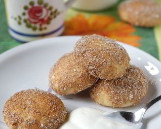 Запеченные сырники с цельнозерновой мукой