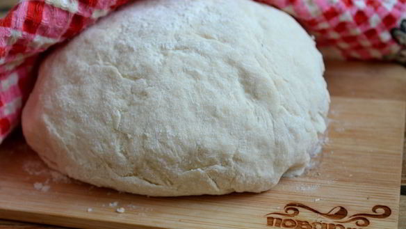 Рецепт Бездрожжевого теста для пирога с капустой
