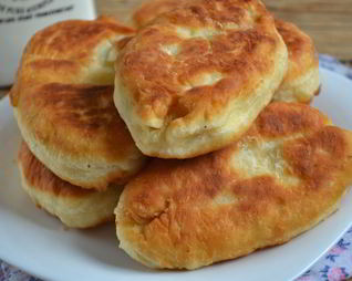 Бездрожжевое тесто для пирожков на кефире