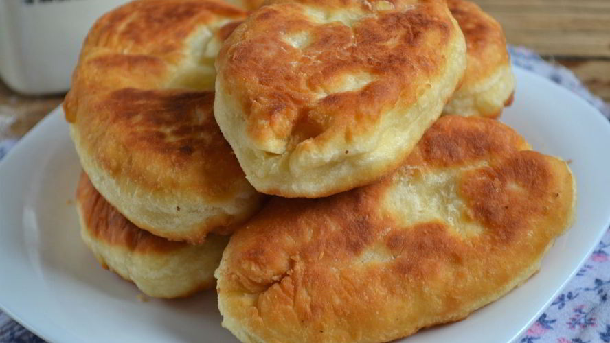 Рецепт бездрожжевого теста для пирожков на кефире