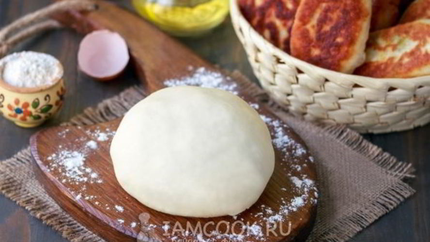 Рецепт быстрого теста для жареных пирожков