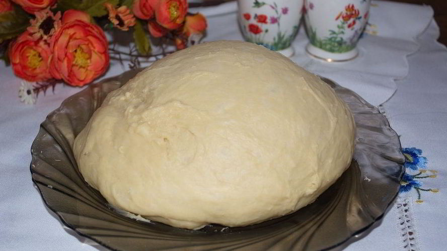 Рецепт дрожжевого теста для пирога