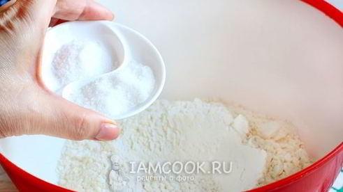 дрожжевое тесто на кефире для пиццы