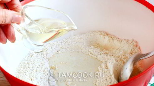 дрожжевое тесто на кефире для пиццы