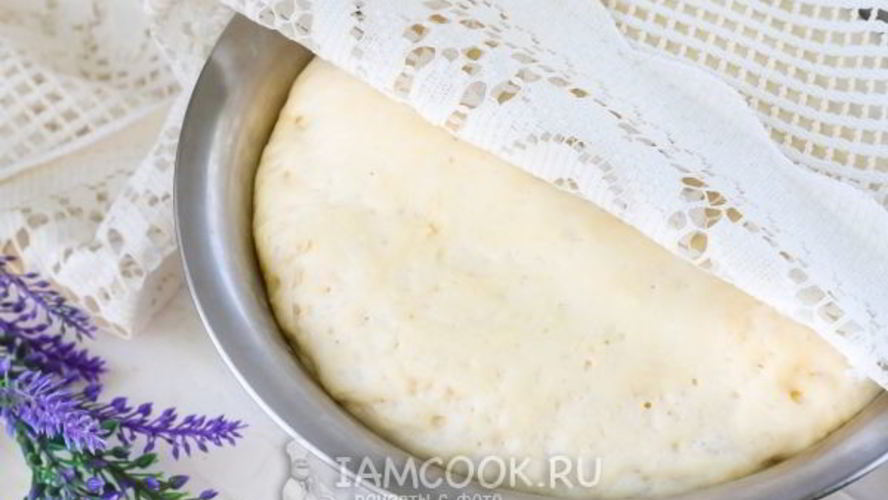 Рецепт дрожжевого теста на воде