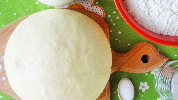 Рецепт Нежного дрожжевого теста на кефире