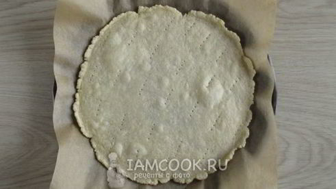 песочное тесто для пиццы