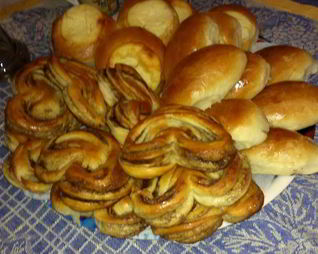 Сдобное дрожжевое опарное тесто