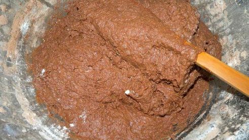 шоколадное тесто на дрожжах для выпечки