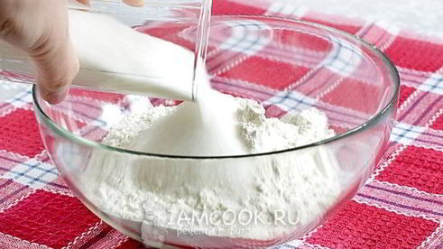 сухое тесто для пирога