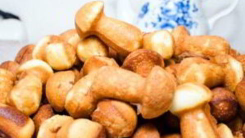 тесто для грибочков в форме