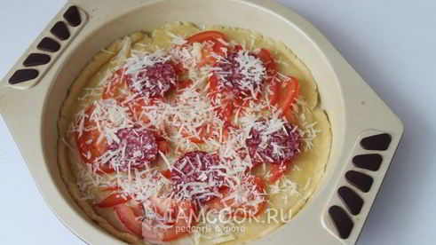 тесто для пиццы на майонезе без дрожжей