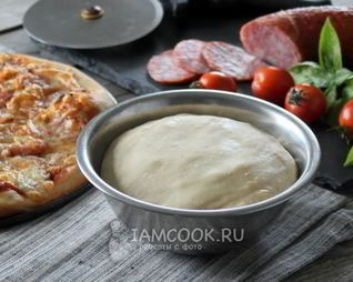 Тесто для пиццы на пиве