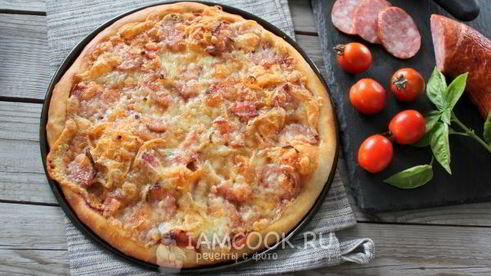 тесто для пиццы на пиве