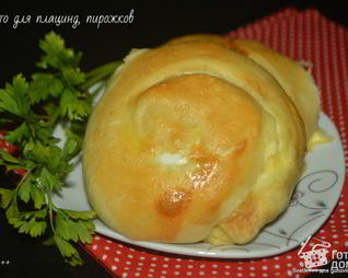 Тесто для плацинд, пирожков