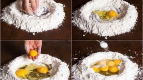 тесто для спагетти