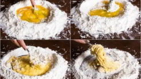 тесто для спагетти