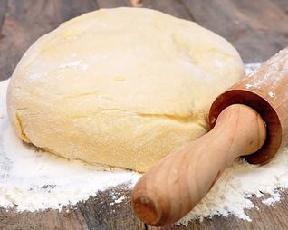 Тесто на сухих сливках