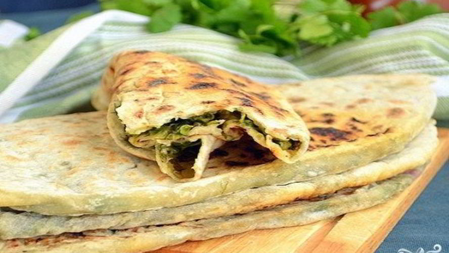 Рецепт теста с зеленью