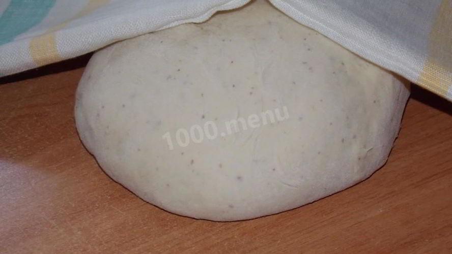 Рецепт заварного дрожжевого теста для пирожков на воде