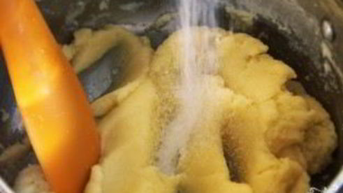 заварное творожное тесто