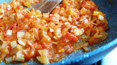 кабачковый торт мозаика