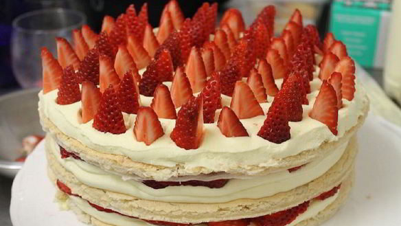 Рецепт Клубничного торта