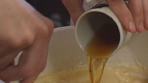 клубничный торт