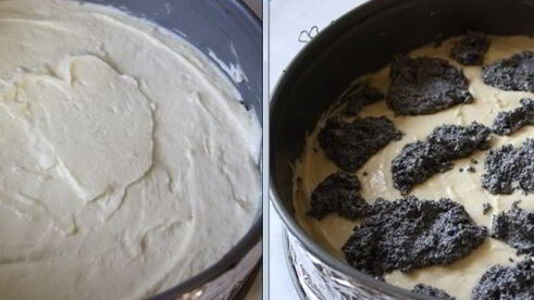 маково-яблочный торт