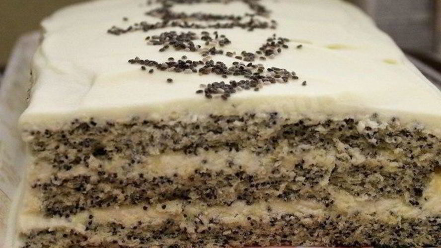 Рецепт макового торта царица эстер