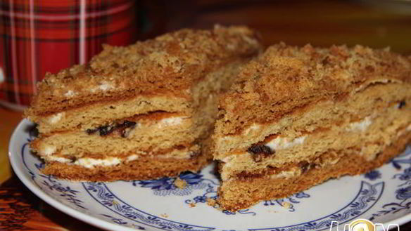 Рецепт Медового торта Чудо