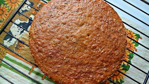 морковный торт с ароматом апельсина