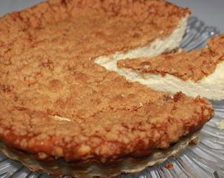 Насыпной творожный торт