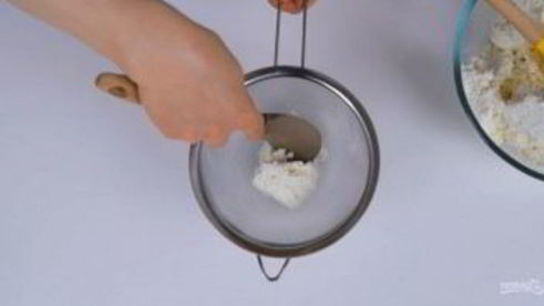 нежный песочный торт