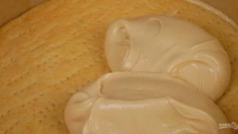 нежный песочный торт