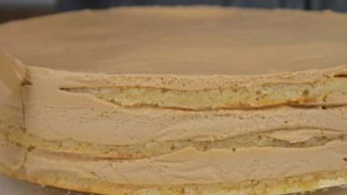 нежный песочный торт